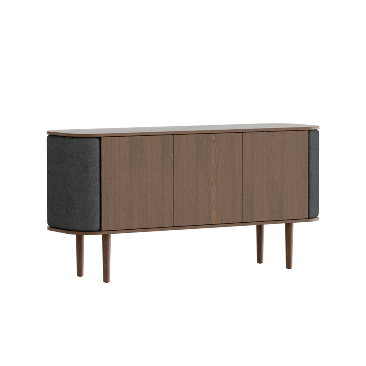 Treasures 3-türig Sideboard in Shadow präsentiert im Onlineshop von KAQTU Design AG. Sideboard ist von Umage