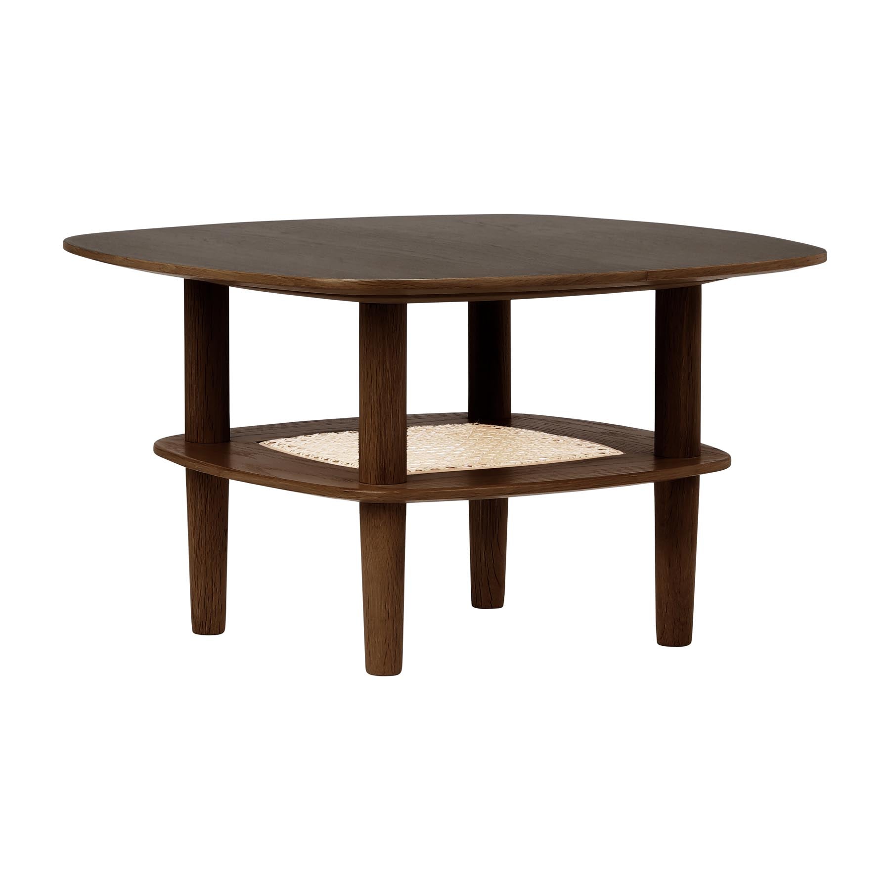 Together Smooth Square Couchtisch 60 in Dark Oak präsentiert im Onlineshop von KAQTU Design AG. Couchtisch ist von Umage