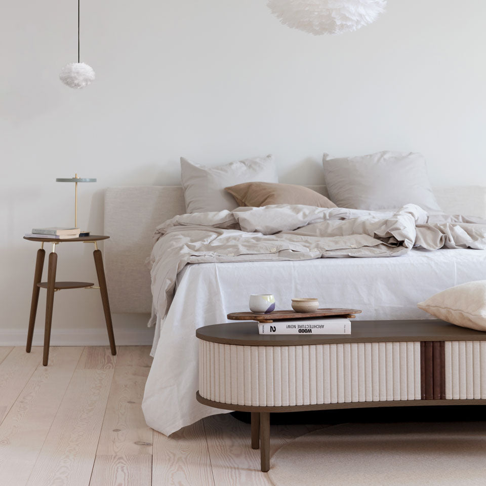 Audacious TV Bank in White Sands präsentiert im Onlineshop von KAQTU Design AG. TV-Möbel ist von Umage