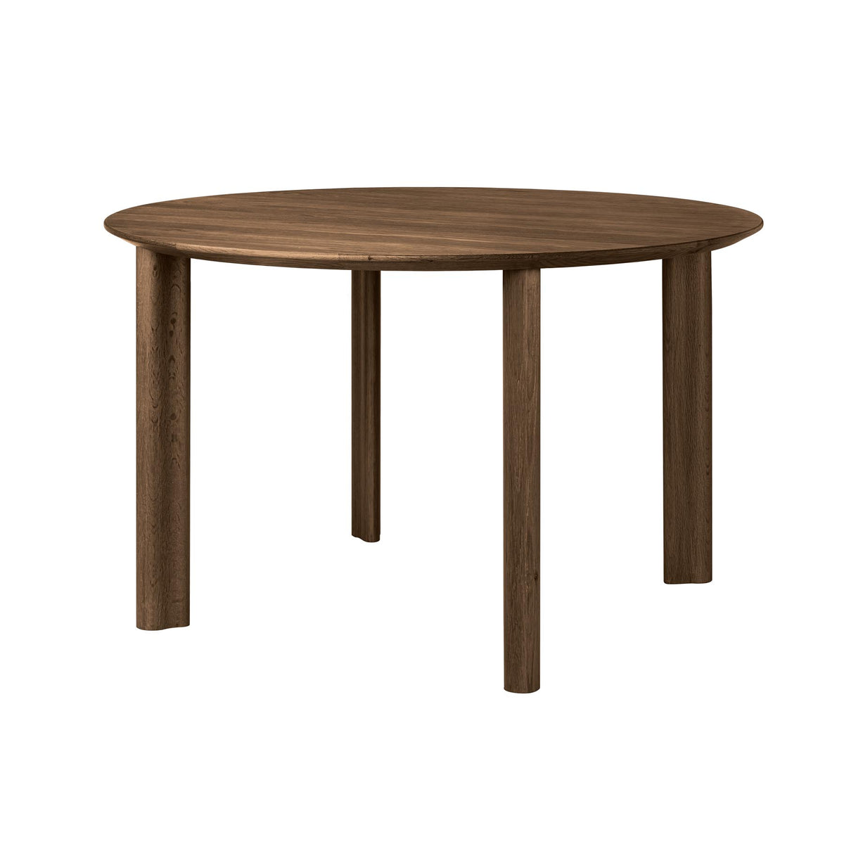 Comfort Circle Esstisch in Dark Oak/Smooth präsentiert im Onlineshop von KAQTU Design AG. Esstisch ist von Umage