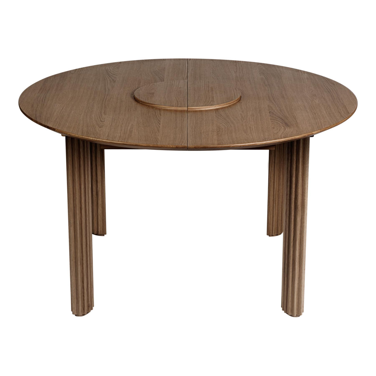 Ausziehbarer Esstisch Comfort Circle von Umage aus Eiche, Ausführung Oak/Smooth