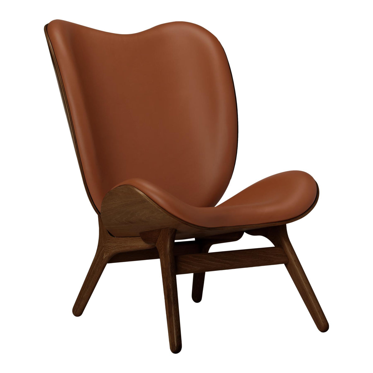 A Conversation Piece Tall Sessel in Cognac präsentiert im Onlineshop von KAQTU Design AG. Sessel ist von Umage