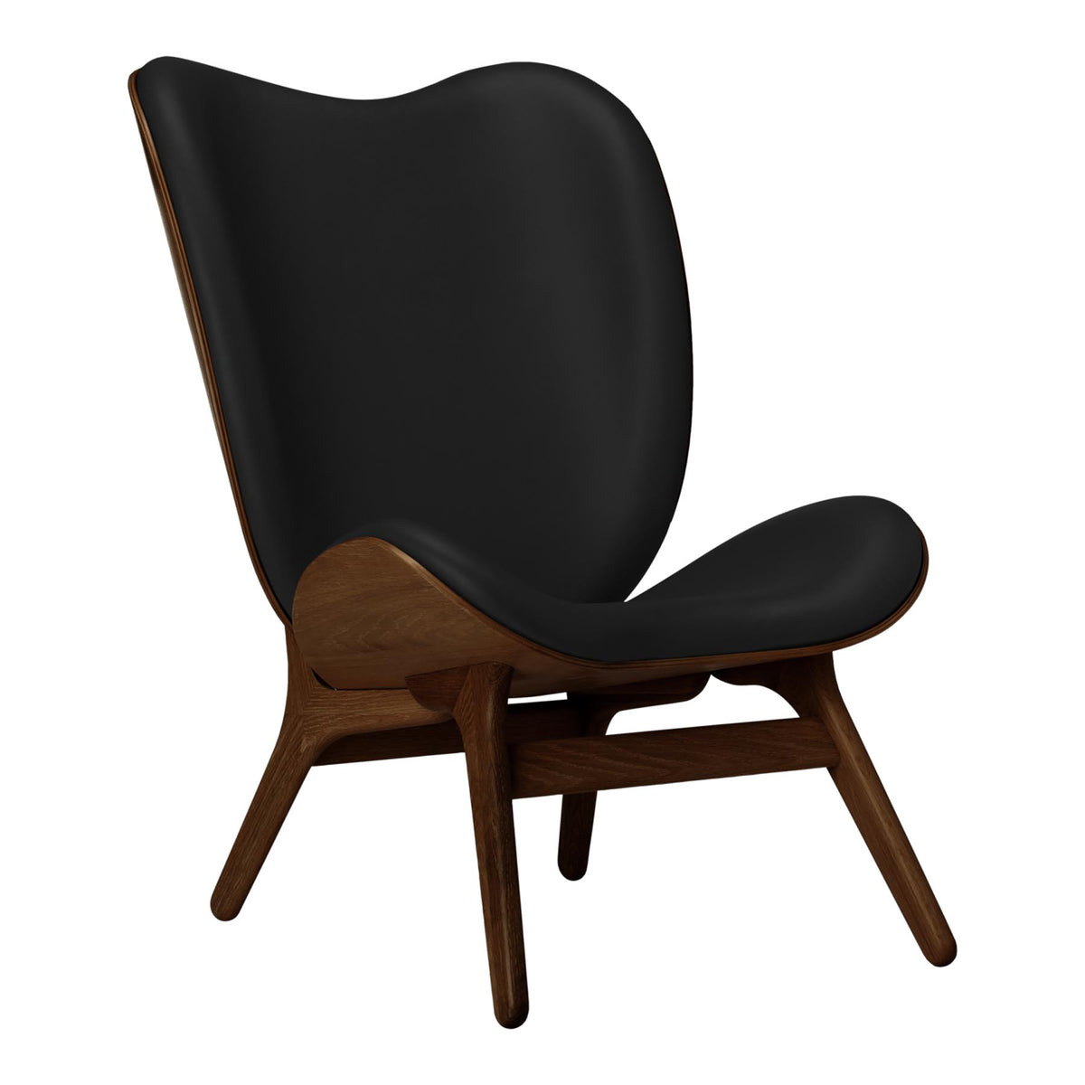 A Conversation Piece Tall Sessel in Black präsentiert im Onlineshop von KAQTU Design AG. Sessel ist von Umage