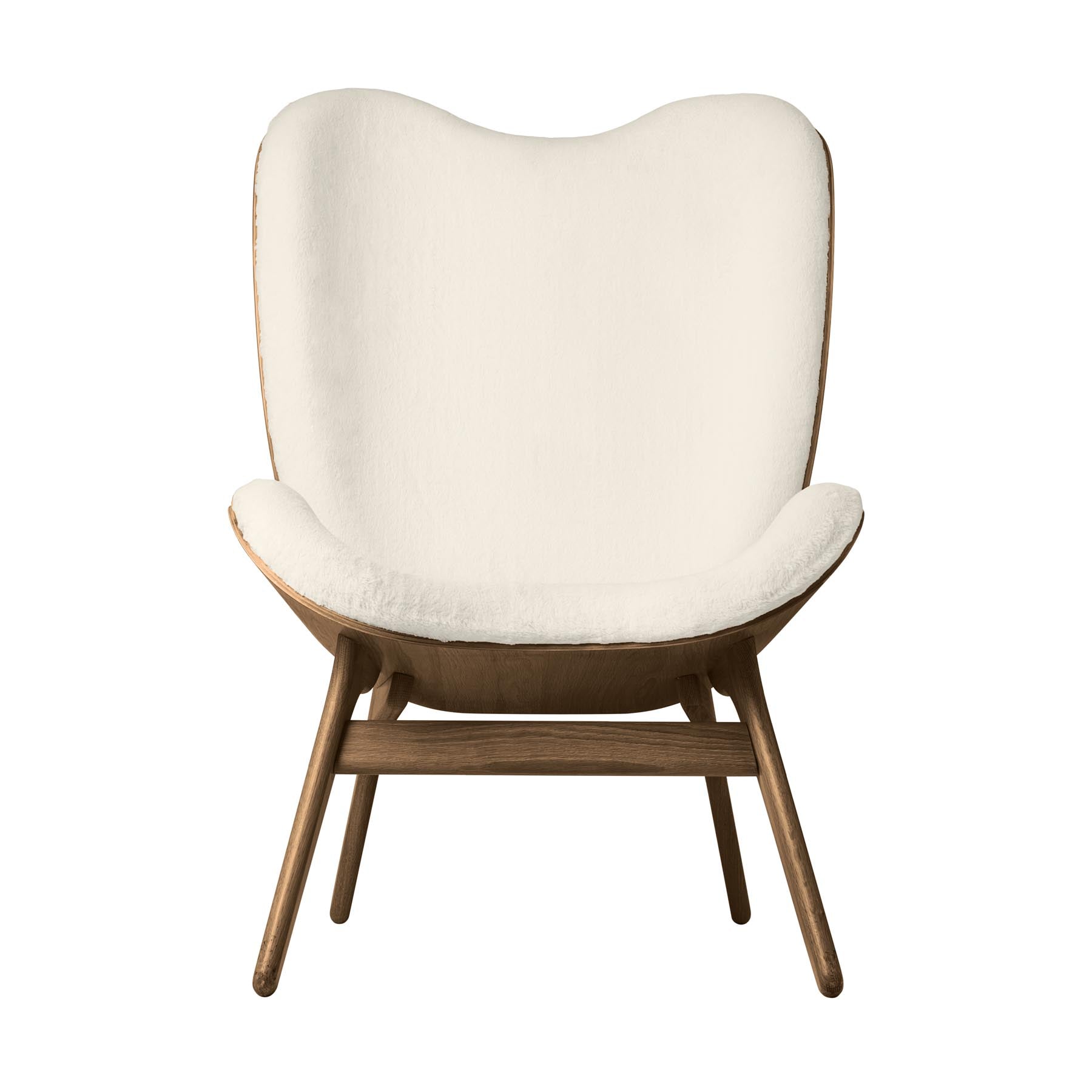 Eleganter A Conversation Piece Tall Sessel in Teddy White, ideal für stilvolle Wohnräume und entspannte Momente. Ein Blickfang für jedes Zuhause.