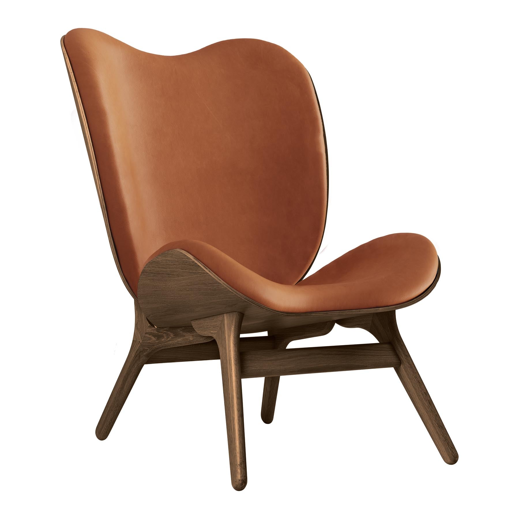 Eleganter A Conversation Piece Tall Sessel von Umage in Dunes Rust, ideal für stilvolle Räume und gemütliche Zusammenkünfte.