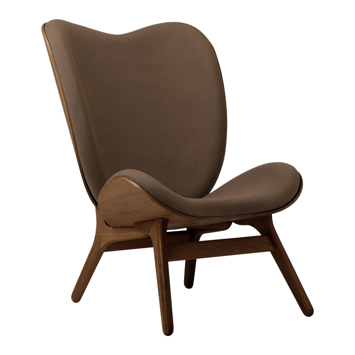A Conversation Piece Tall Sessel in Mocca präsentiert im Onlineshop von KAQTU Design AG. Sessel ist von Umage