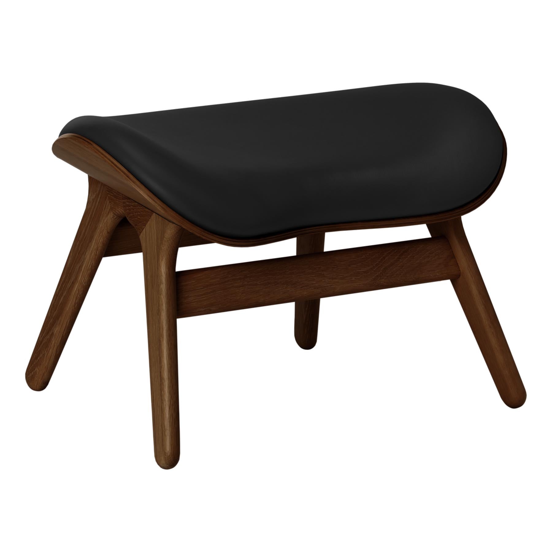 Stilvoller Ottoman von Umage in warmen Erdtönen, perfekt für gemütliche Runden und als dekoratives Element in jedem Raum.