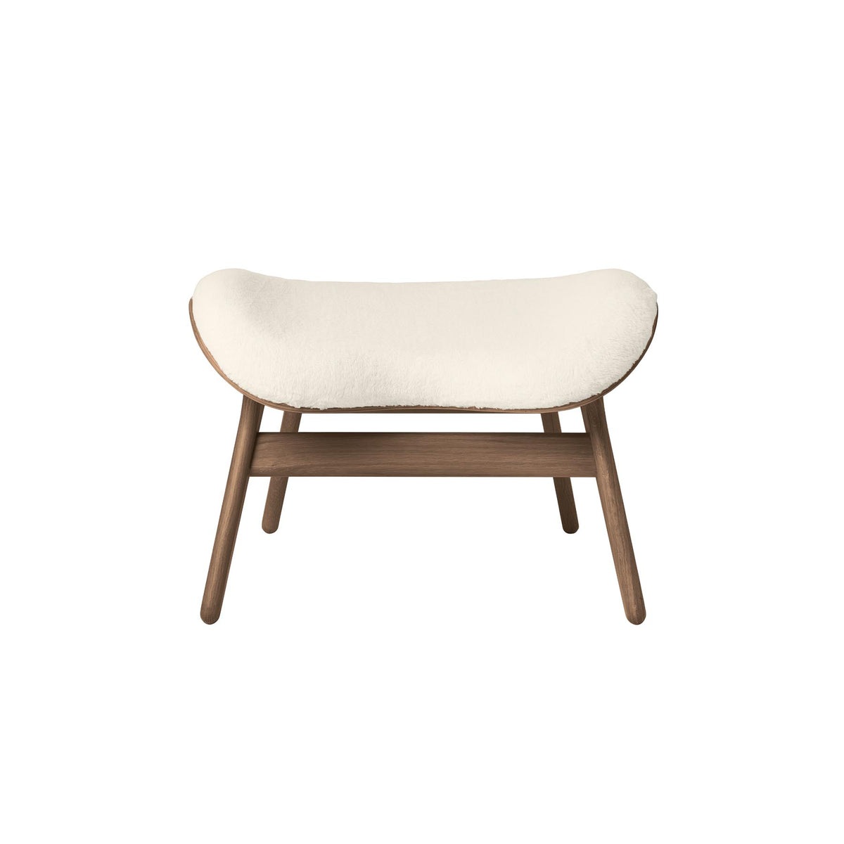 A Conversation Piece Ottoman in Teddy White präsentiert im Onlineshop von KAQTU Design AG. Ottoman ist von Umage