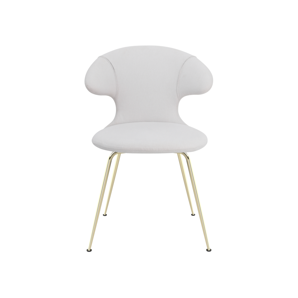 Eleganter Time Flies Stuhl mit Armlehnen in stilvollem Sterling, ideal für komfortable Sitzgelegenheiten und modernes Design in Ihrem Zuhause.