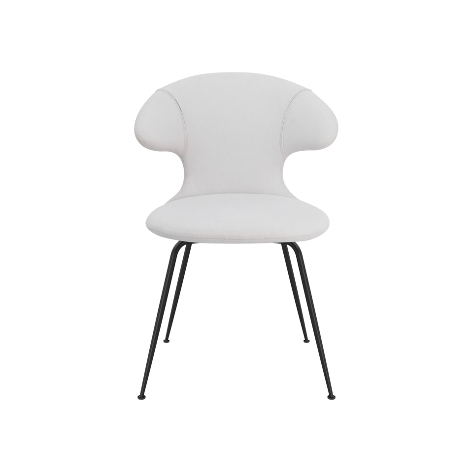Eleganter Time Flies Stuhl mit Armlehnen in stilvollem Sterling, ideal für komfortable Sitzgelegenheiten und modernes Wohndesign.
