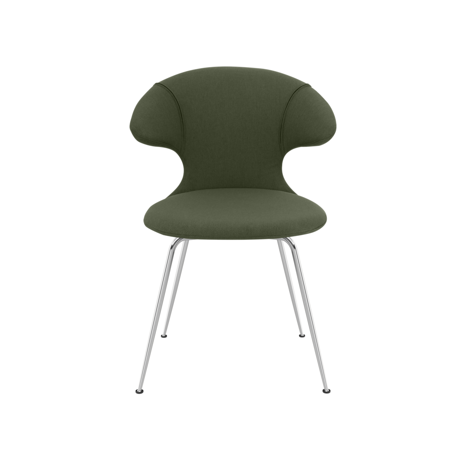 Moderner Time Flies Stuhl in Racing Green von Umage, kombiniert Komfort mit einem zeitgemäßen Look, perfekt für jedes Zuhause.