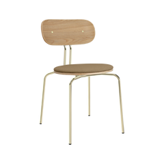 Chaise curieuse rembourrée