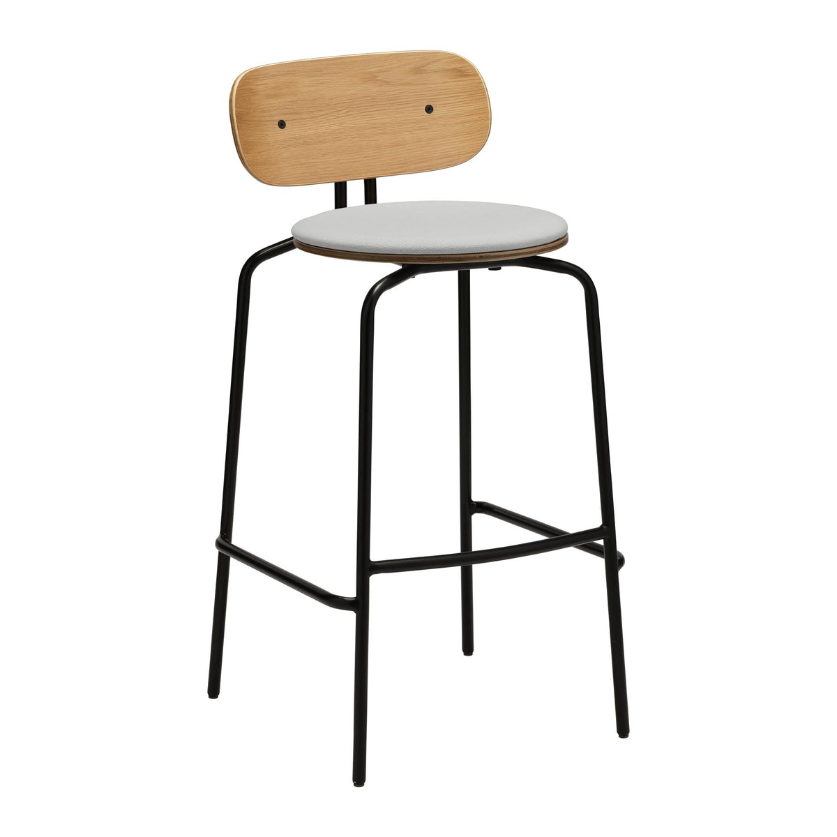 Curious Barstuhl in Sterling präsentiert im Onlineshop von KAQTU Design AG. Barstuhl ist von Umage
