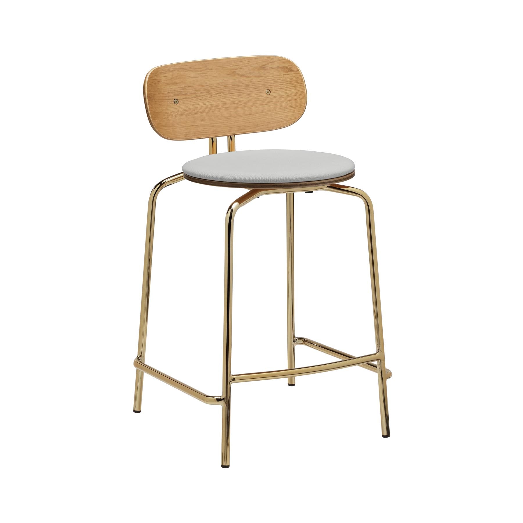 Curious Counterstool  in Sterling präsentiert im Onlineshop von KAQTU Design AG. Barstuhl ist von Umage