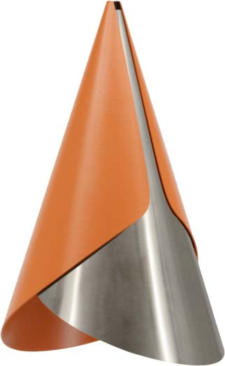 Cornet in Nuance Orange / Silber präsentiert im Onlineshop von KAQTU Design AG. Pendelleuchte ist von Umage