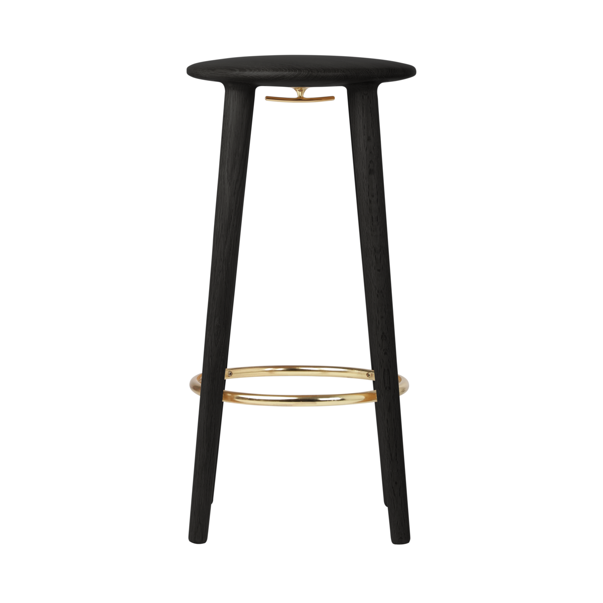 The Socialite Counter stool in Eiche Schwarz präsentiert im Onlineshop von KAQTU Design AG. Barhocker ist von Umage