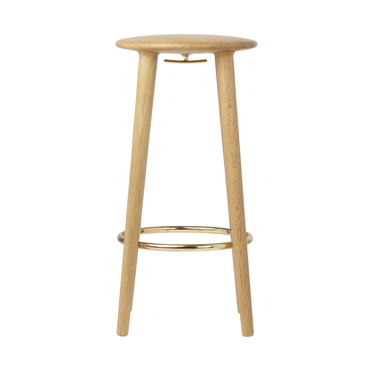 The Socialite Counter stool in Eiche Natur präsentiert im Onlineshop von KAQTU Design AG. Barhocker ist von Umage