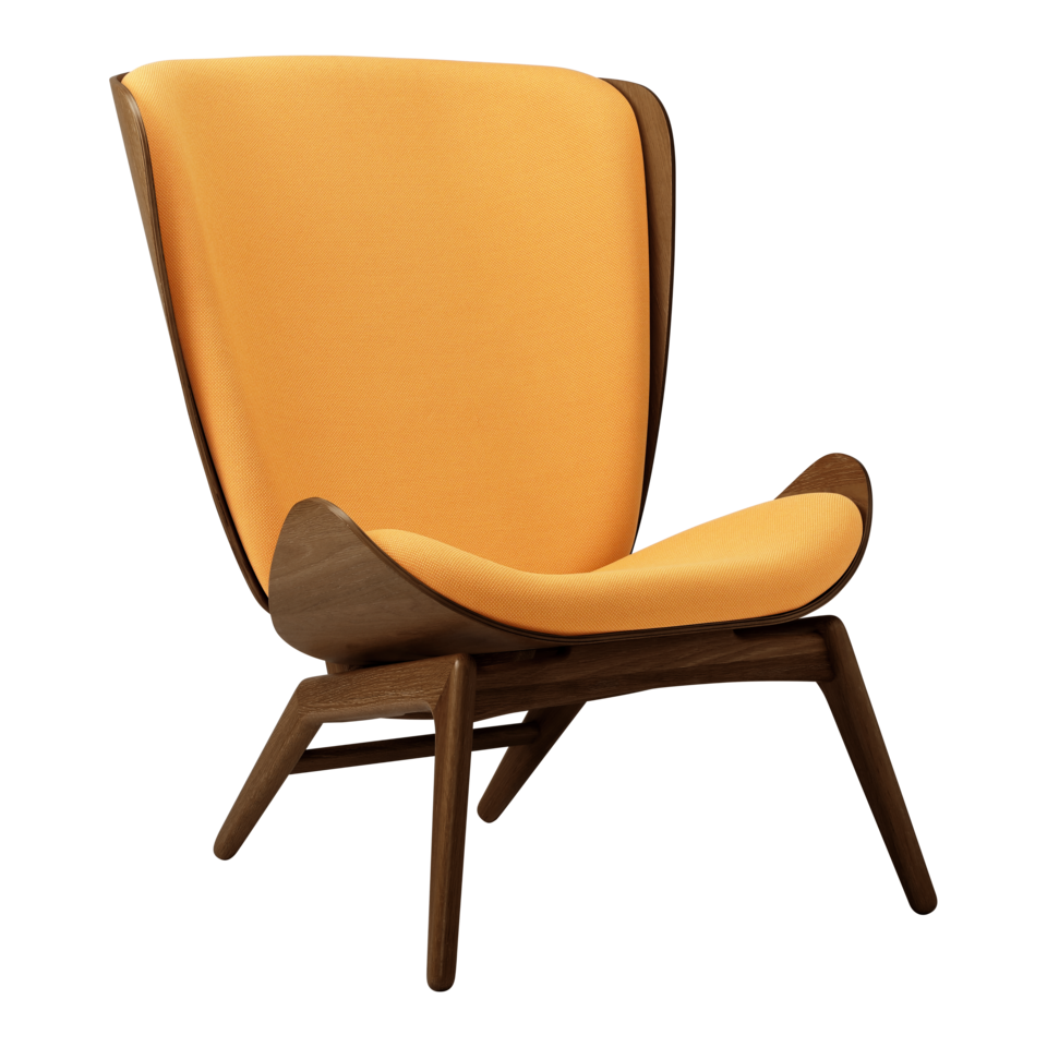 The Reader in Tangerine präsentiert im Onlineshop von KAQTU Design AG. Sessel ist von Umage