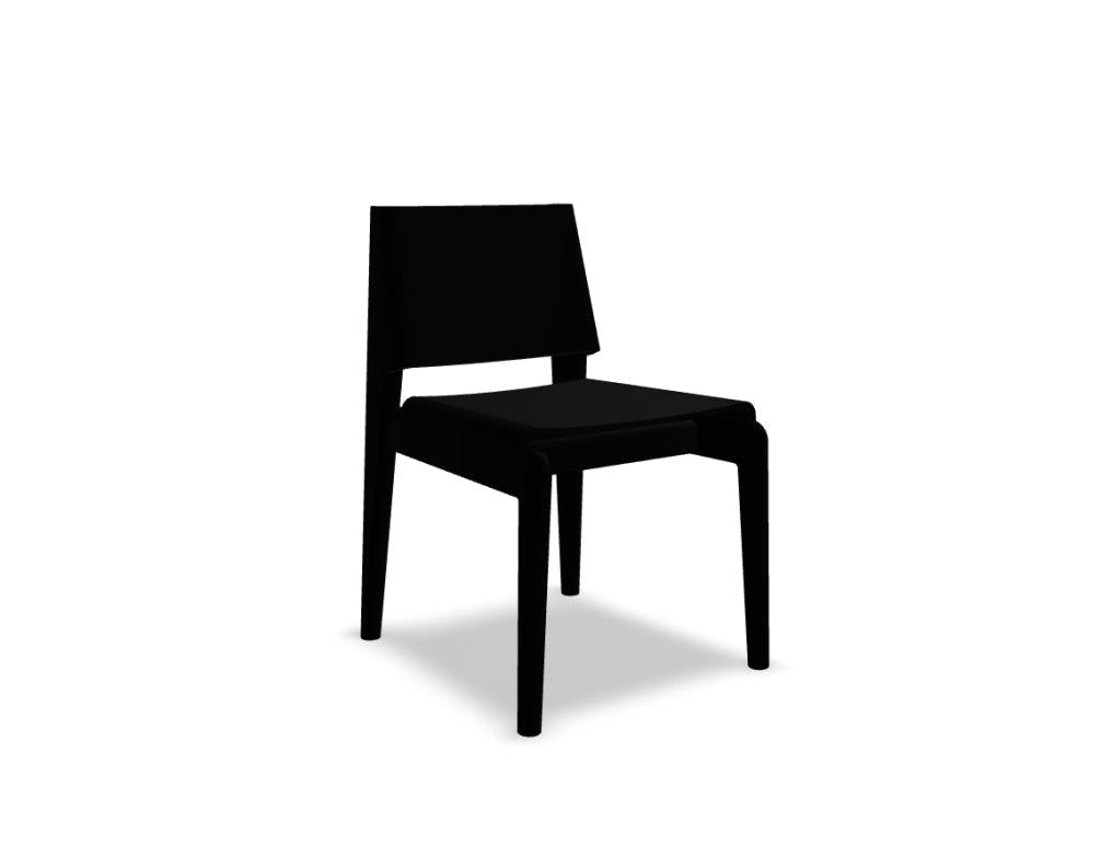 Undia UND01 - Stuhl in Eiche Natur präsentiert im Onlineshop von KAQTU Design AG. Stuhl ist von Tamo