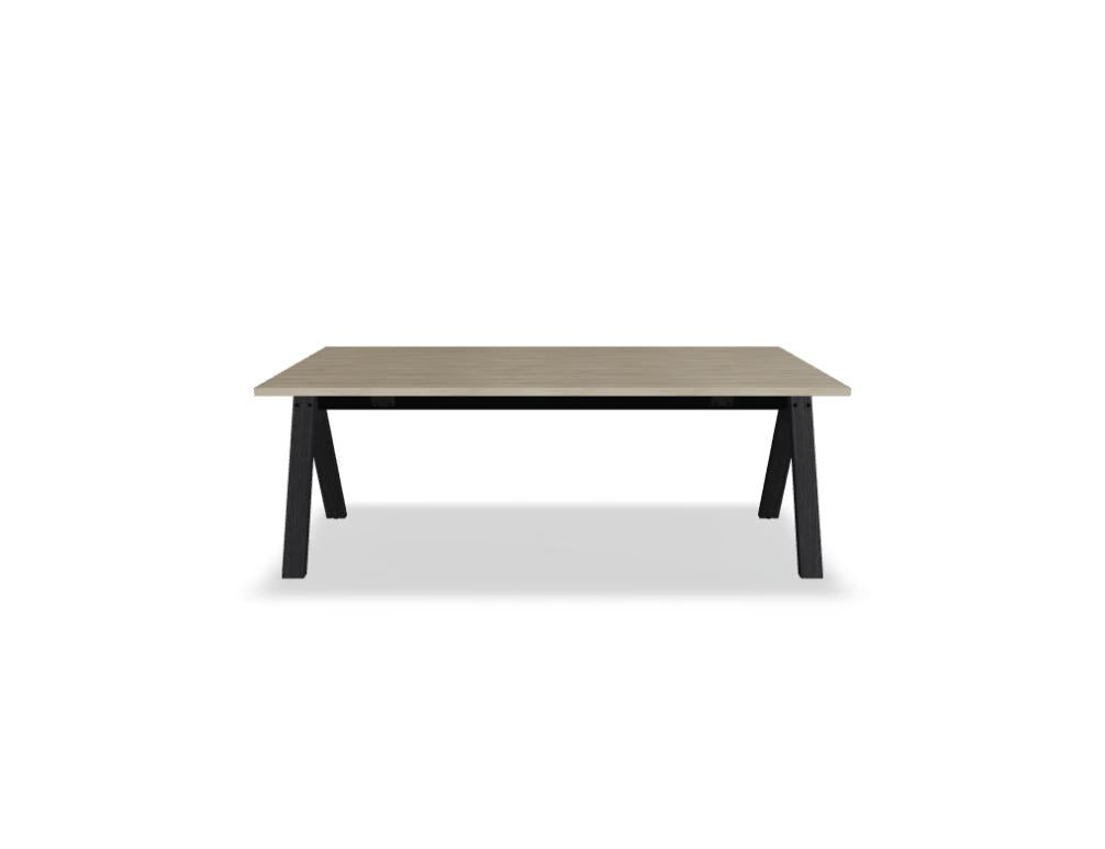 Viga V02M - Schreibtisch in Dunkle Walnuss präsentiert im Onlineshop von KAQTU Design AG. Schreibtisch ist von Mdd