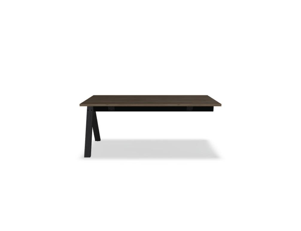 Viga V18LM - Schreibtisch in Dunkle Walnuss präsentiert im Onlineshop von KAQTU Design AG. Schreibtisch ist von Mdd
