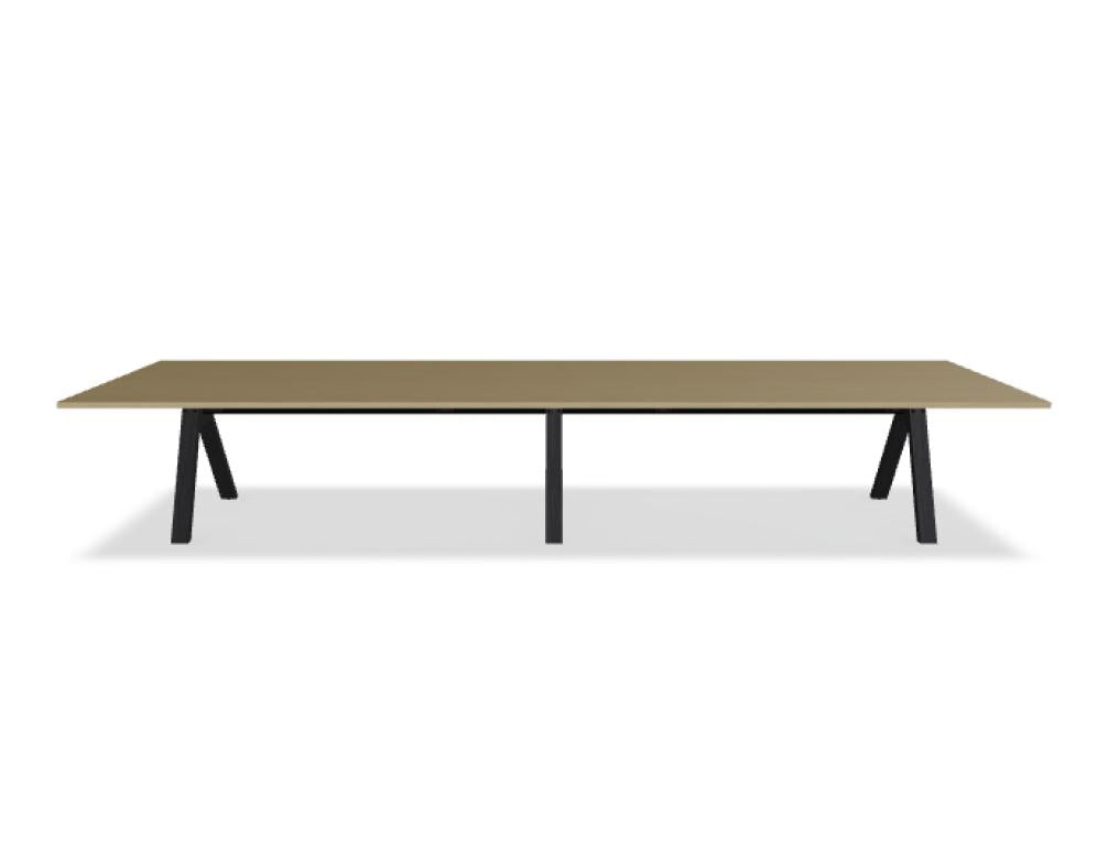 Viga V440S - Tisch in FENIX Schwarz Matt präsentiert im Onlineshop von KAQTU Design AG. Esstisch ist von Mdd