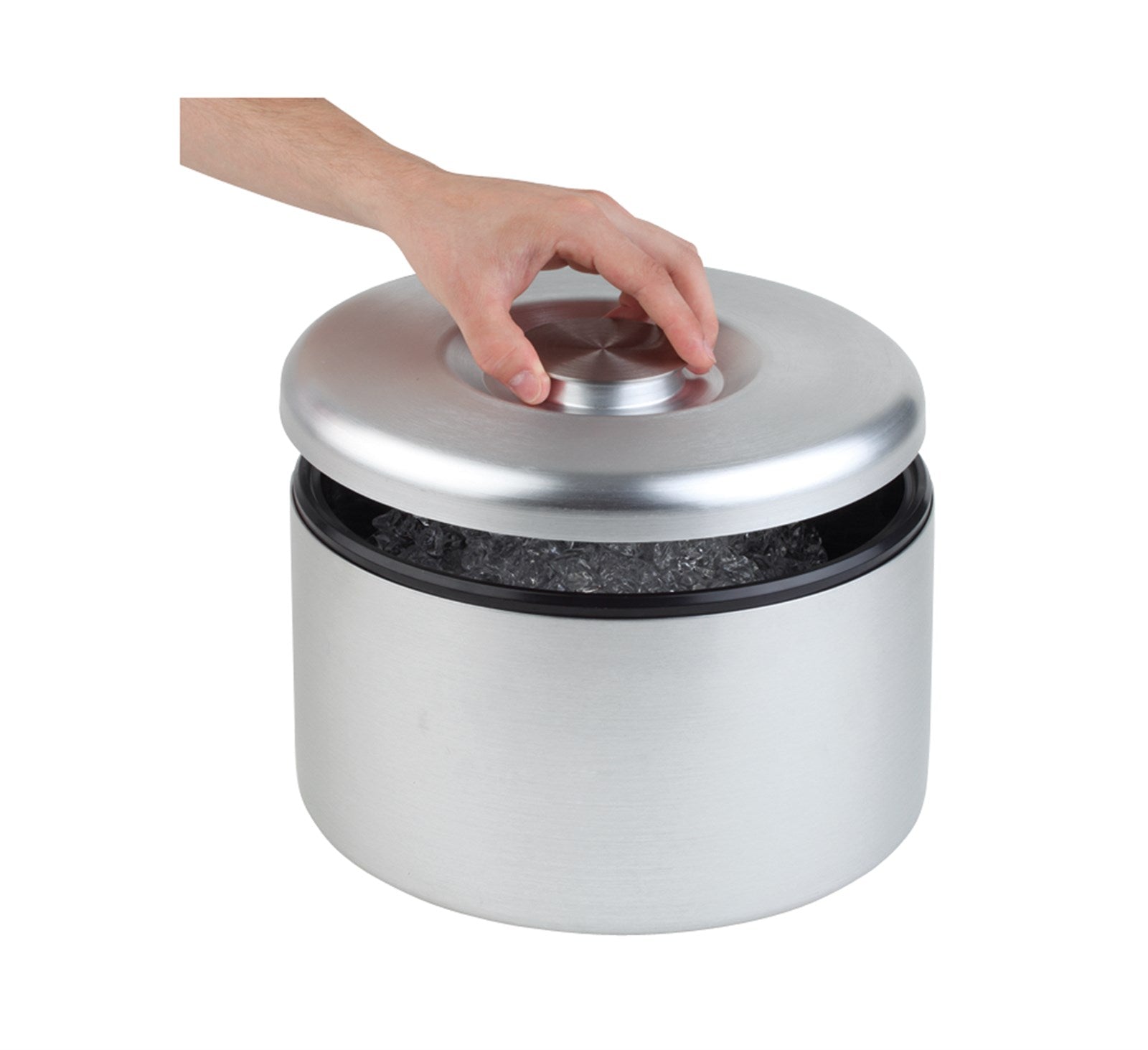 Eisbox 3lt., D18.5cm, H20cm in  präsentiert im Onlineshop von KAQTU Design AG. Aufbewahrungsbehälter ist von Buffet&Display