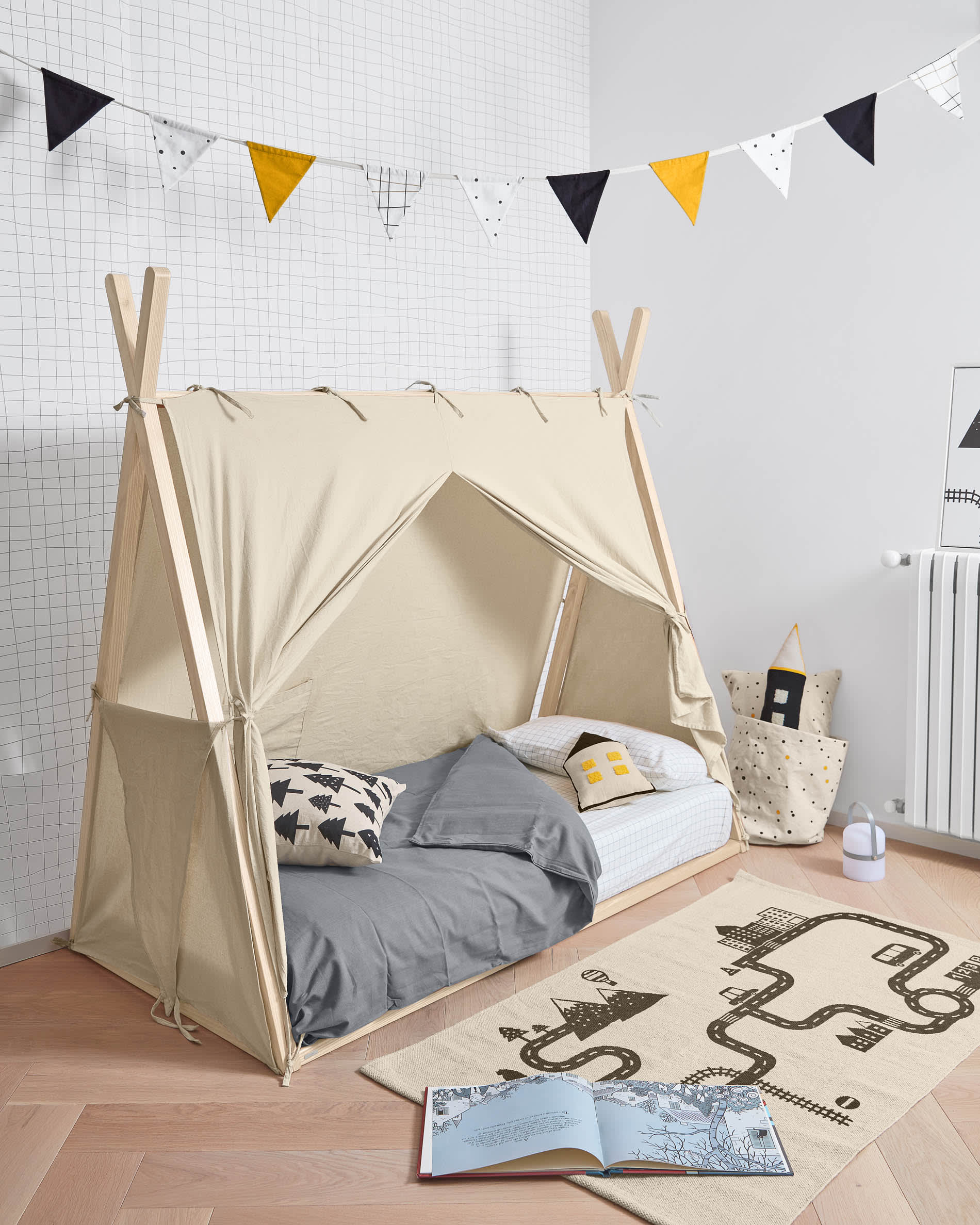 Die Valery Adaptive Foam Matratze 90x190 cm von Kave Home bietet optimalen Komfort und Unterstützung für erholsamen Schlaf.
