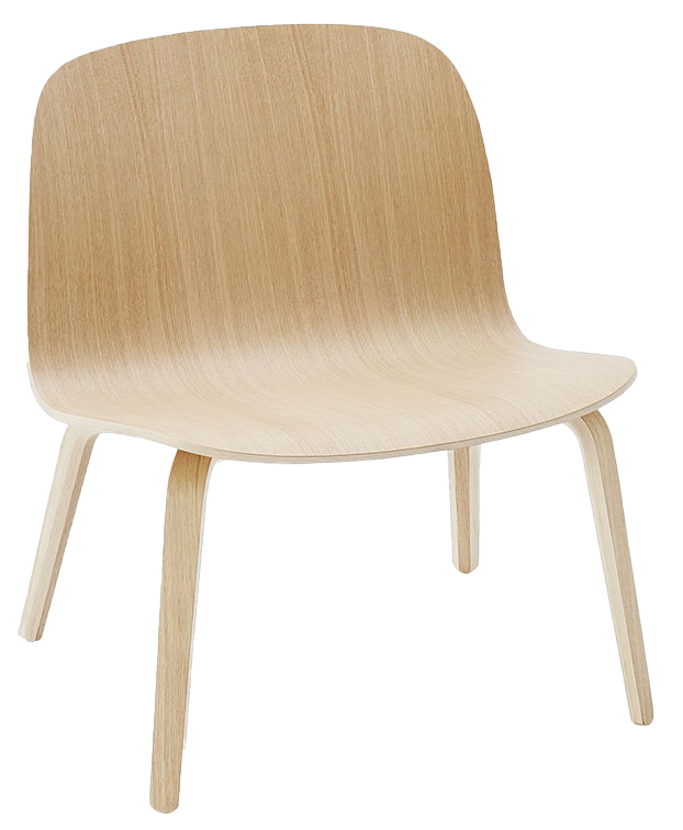 Visu Lounge Sessel in Eiche präsentiert im Onlineshop von KAQTU Design AG. Sessel ist von Muuto