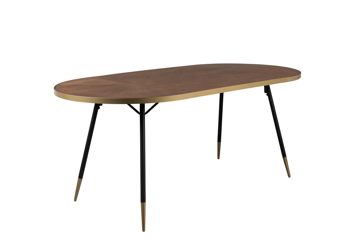 Esstisch Denise in Braun präsentiert im Onlineshop von KAQTU Design AG. Esstisch ist von White Label Living