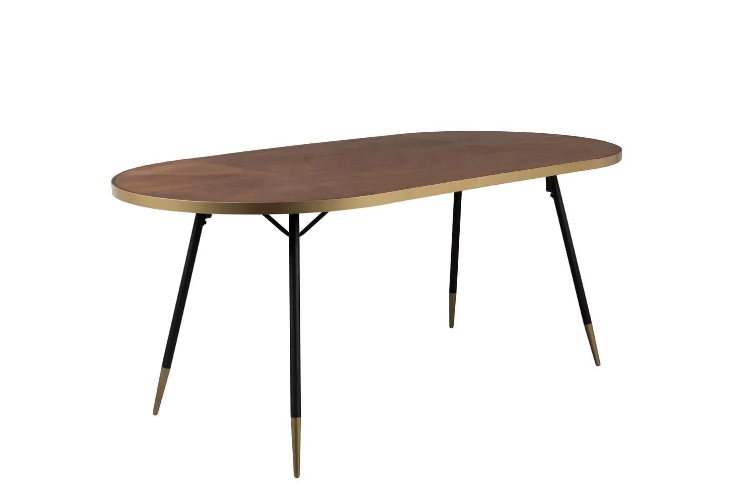 Esstisch Denise in braun präsentiert im Onlineshop von KAQTU Design AG. Esstisch ist von White Label Living