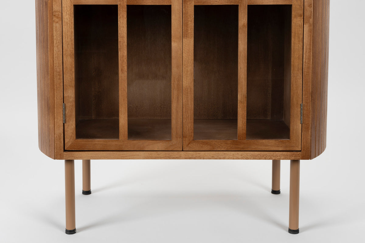 Yaz Cabinet in Braun präsentiert im Onlineshop von KAQTU Design AG. Sideboard ist von White Label Living
