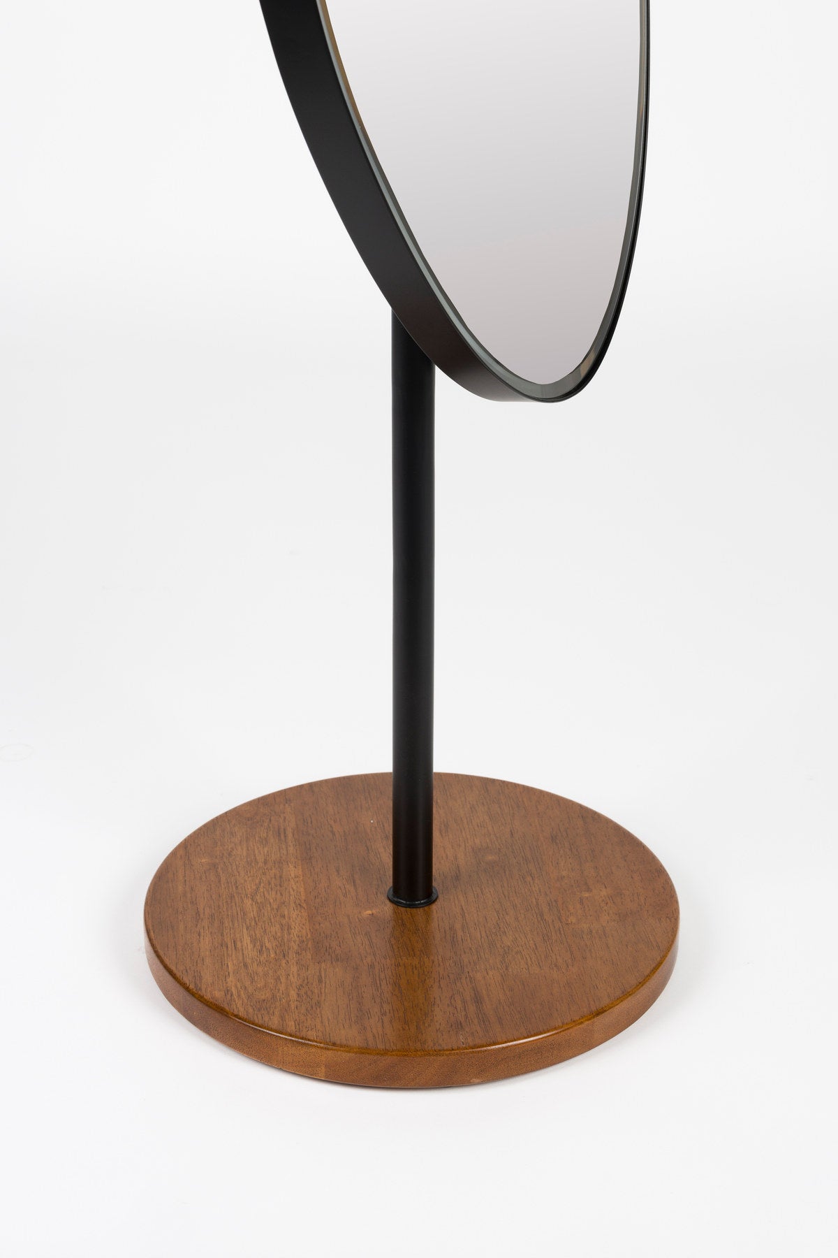 Dropz Mirror in Schwarz präsentiert im Onlineshop von KAQTU Design AG. Standspiegel ist von White Label Living