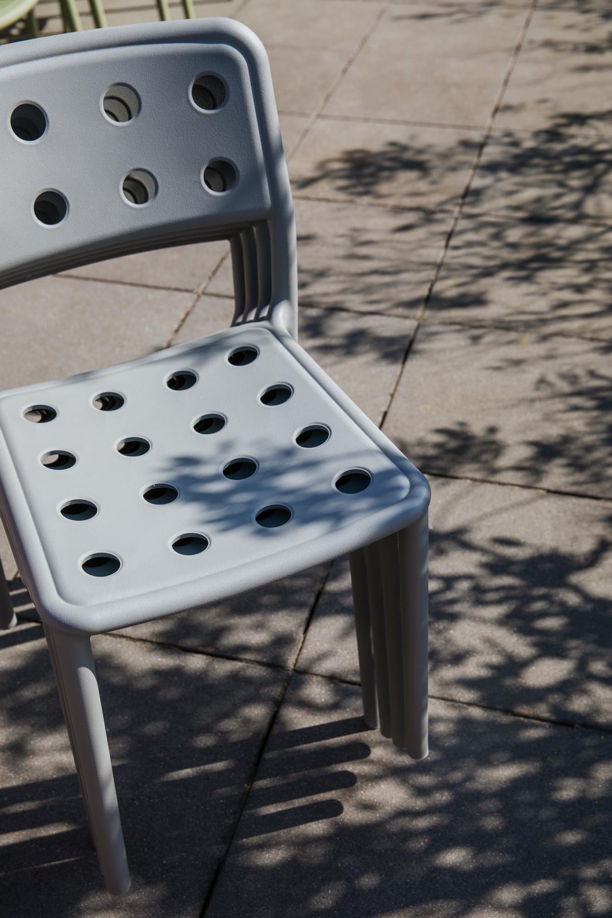 Gartenstuhl Serra Grey in Grau präsentiert im Onlineshop von KAQTU Design AG. Gartenstuhl ist von White Label Living
