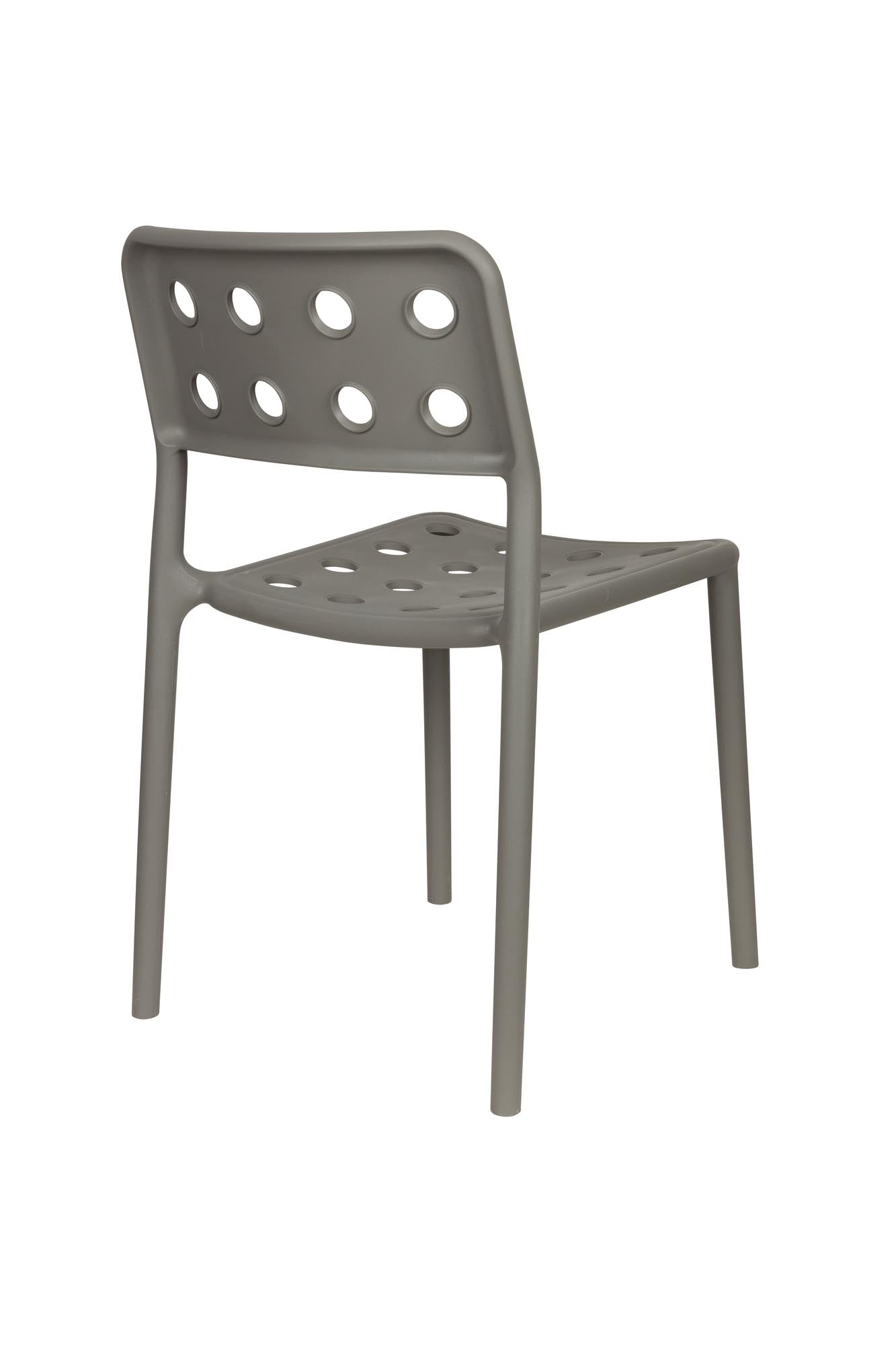 Entdecken Sie den eleganten Gartenstuhl Serra Grey von White Label Living – robust, pflegeleicht und ideal für jeden Außenbereich.