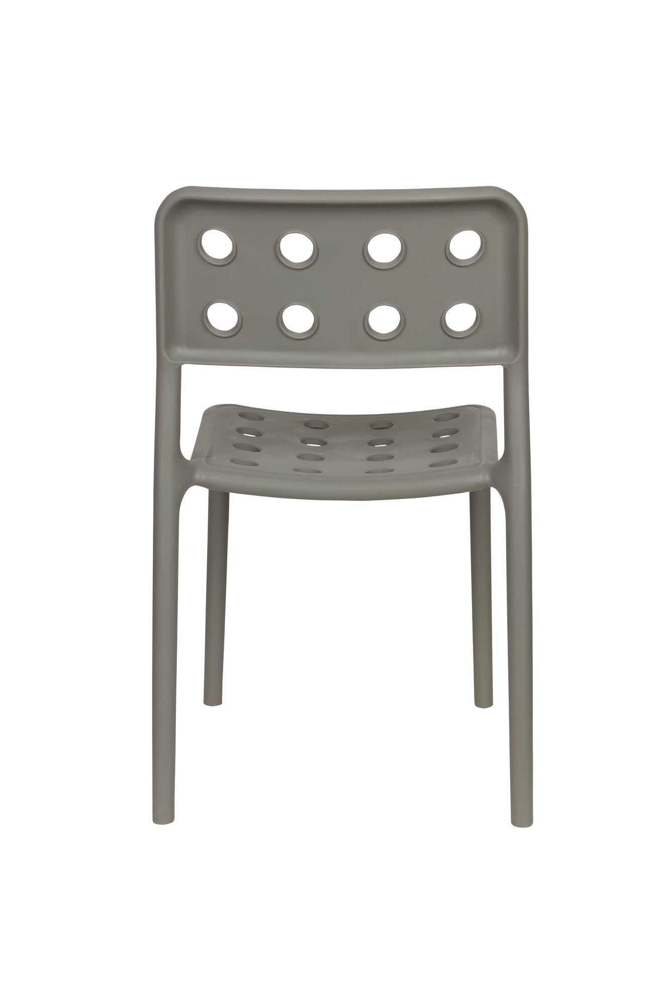 Erleben Sie den stilvollen Gartenstuhl Serra Grey von White Label Living – vielseitig, langlebig und perfekt für Garten und Terrasse.