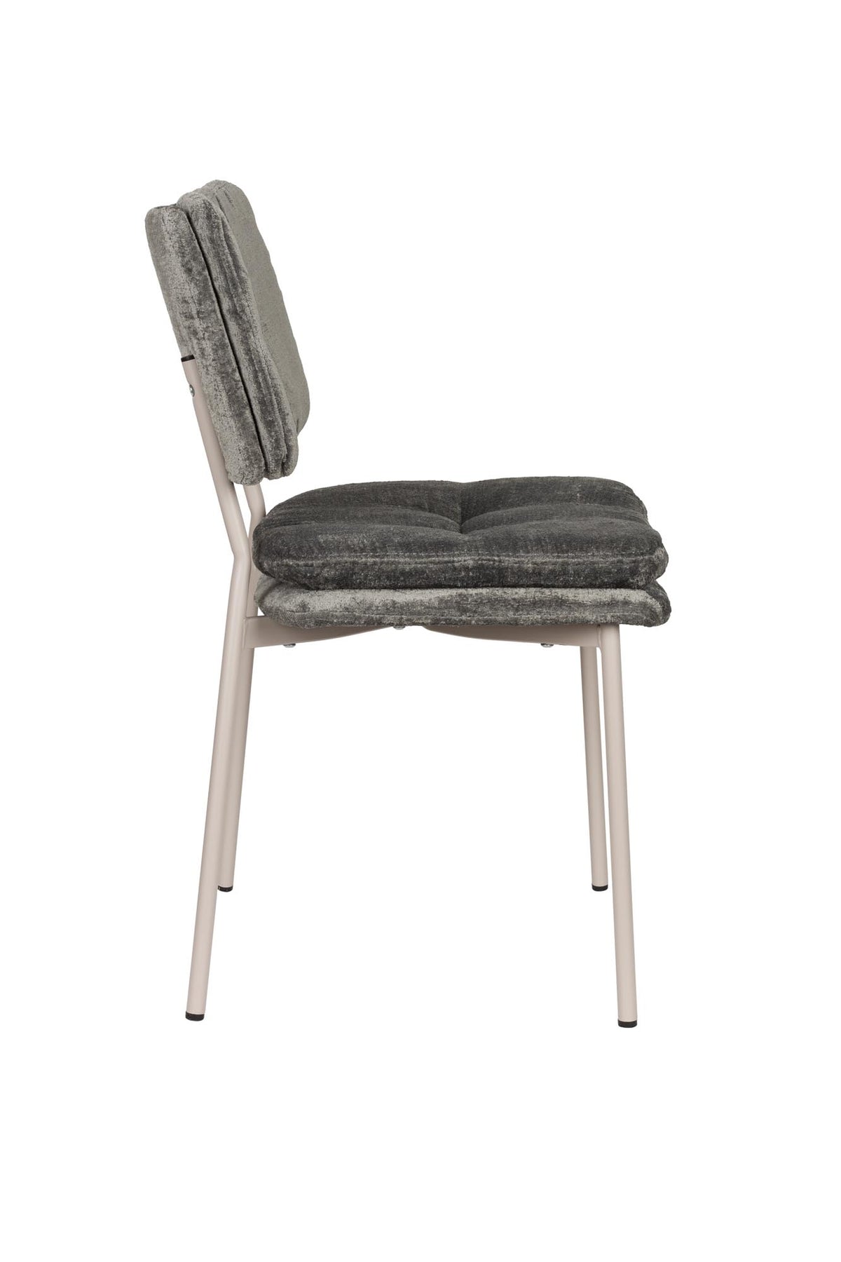 Stuhl Franck in Grau präsentiert im Onlineshop von KAQTU Design AG. Stuhl ist von White Label Living