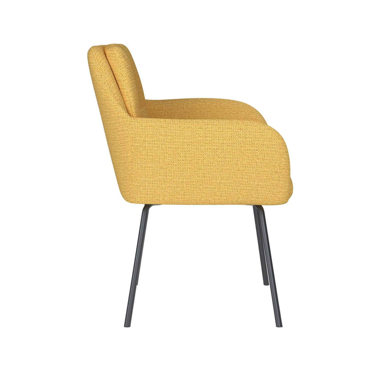 Erleben Sie den Stuhl Pete 4 Metal Legs von White Label Living – eine harmonische Verbindung aus modernem Design, exzellentem Komfort und robusten Materialien.