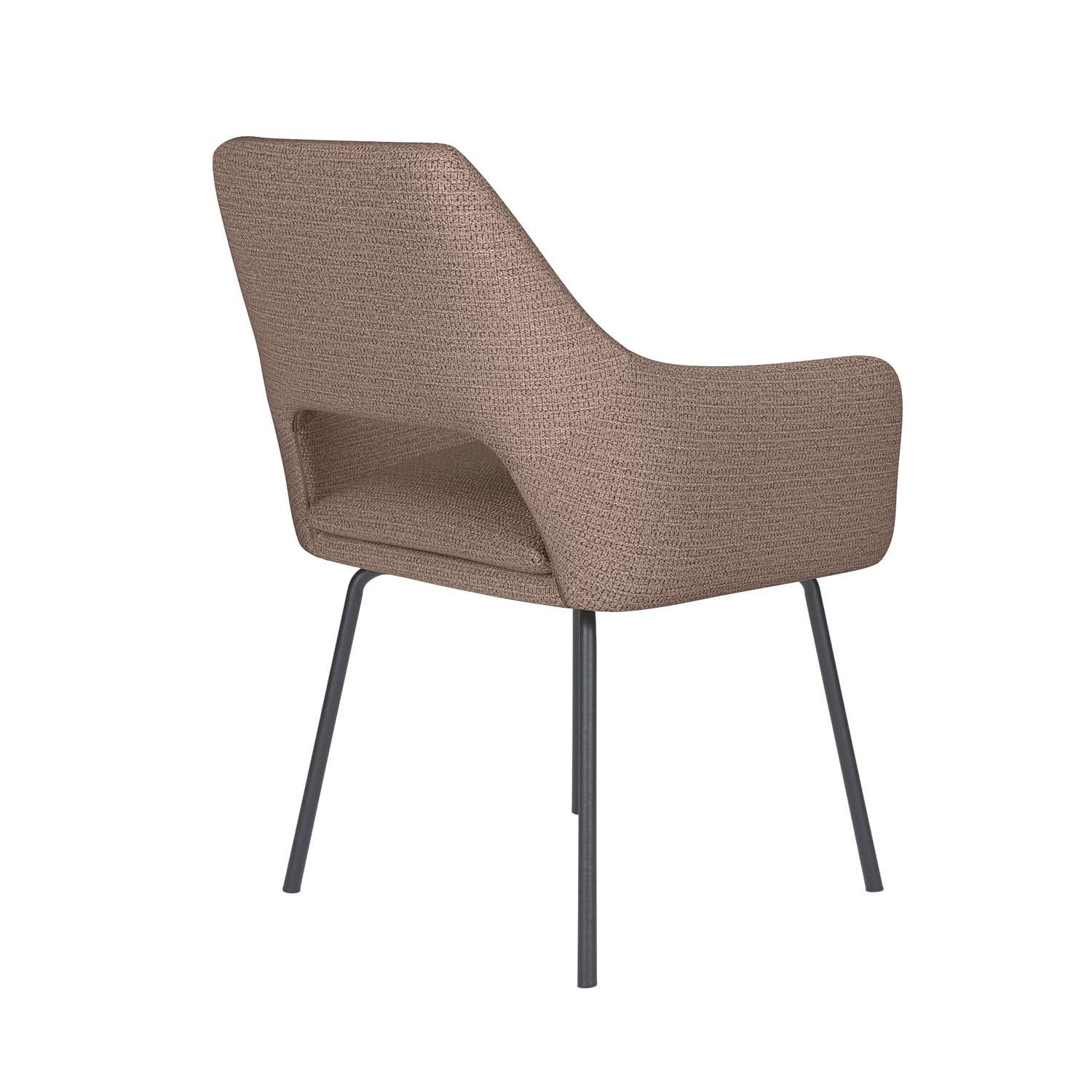Stuhl Mos 4 Metal Legs in Taupe präsentiert im Onlineshop von KAQTU Design AG. Stuhl ist von White Label Living