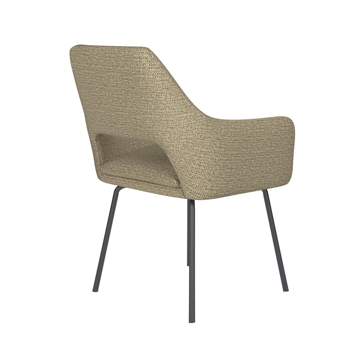 Stuhl Mos 4 Metal Legs in Grün präsentiert im Onlineshop von KAQTU Design AG. Stuhl ist von White Label Living