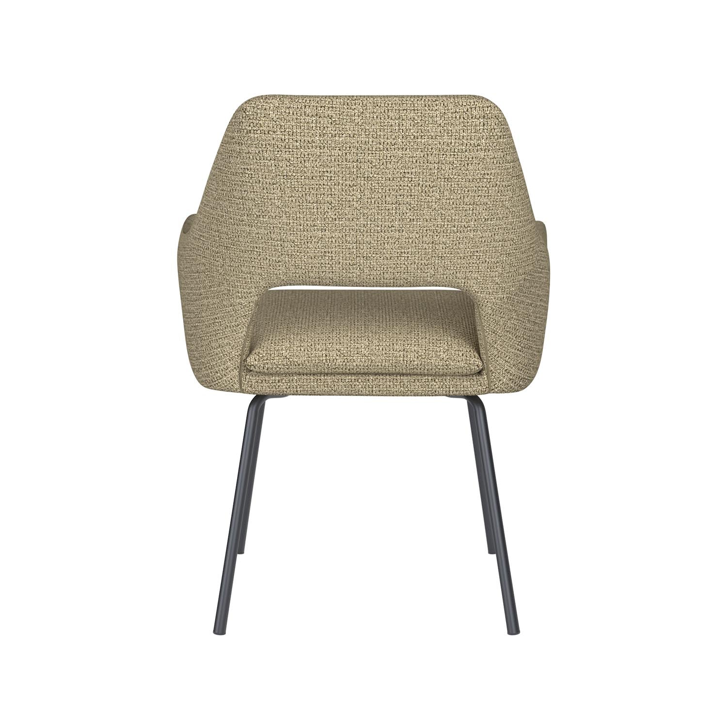 Erleben Sie den eleganten Stuhl Mos 4 Metal Legs von White Label Living – eine harmonische Verbindung aus Komfort, Stil und Funktionalität für Ihr Zuhause.