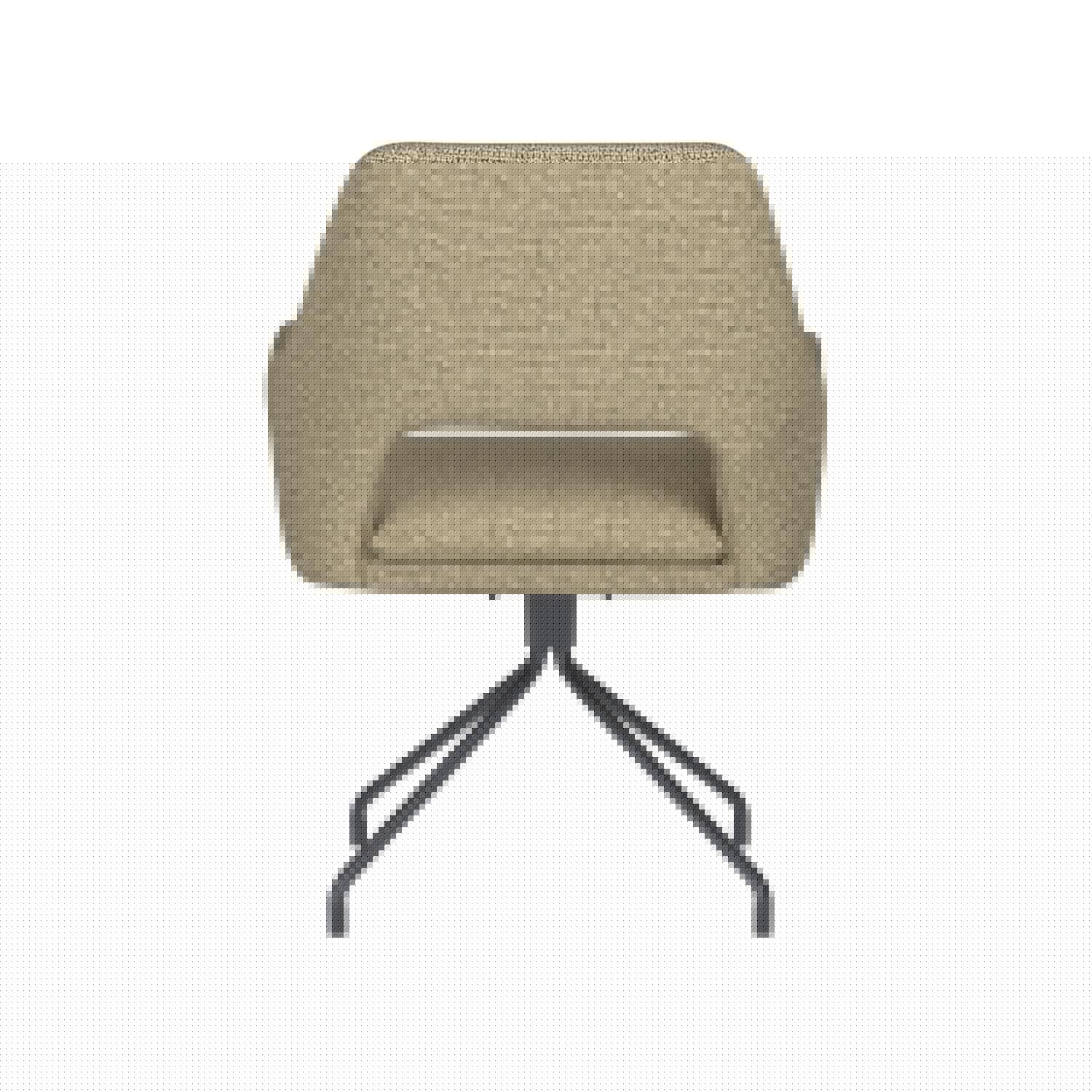 Stuhl Mos Spider Swivel in Grün präsentiert im Onlineshop von KAQTU Design AG. Stuhl ist von White Label Living