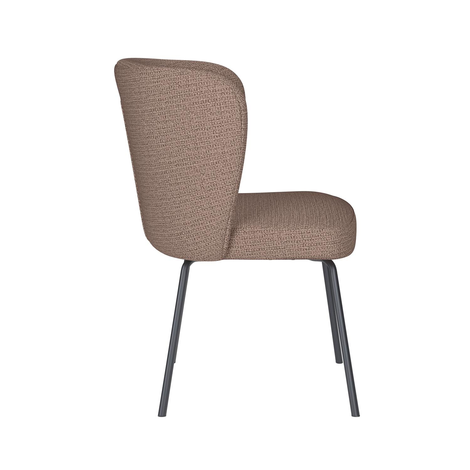 Erleben Sie den Stuhl Stan 4 Metal Legs von White Label Living – eine harmonische Verbindung aus modernem Design und außergewöhnlichem Sitzkomfort.