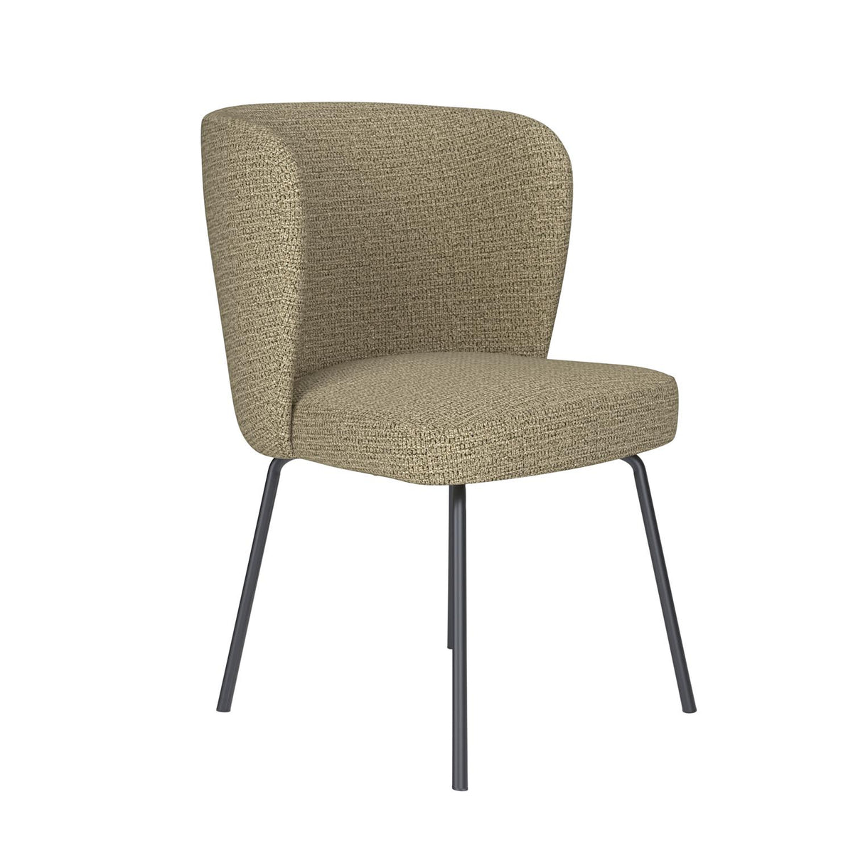 Stuhl Stan 4 Metal Legs in Grün präsentiert im Onlineshop von KAQTU Design AG. Stuhl ist von White Label Living