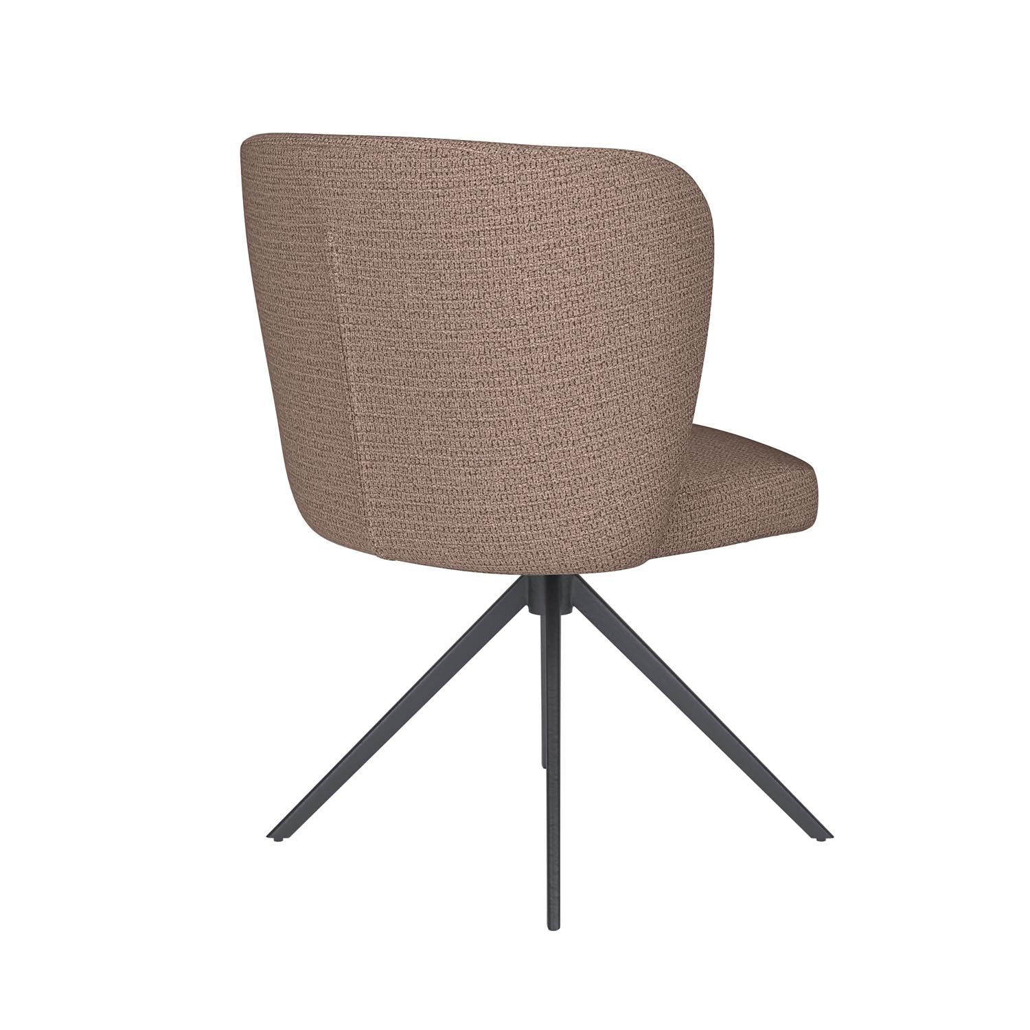 Stuhl Stan Metal Swivel in Taupe präsentiert im Onlineshop von KAQTU Design AG. Stuhl ist von White Label Living