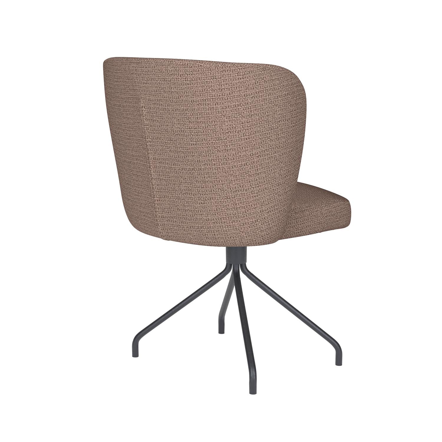 Stuhl Stan Spider Swivel in Taupe präsentiert im Onlineshop von KAQTU Design AG. Stuhl ist von White Label Living