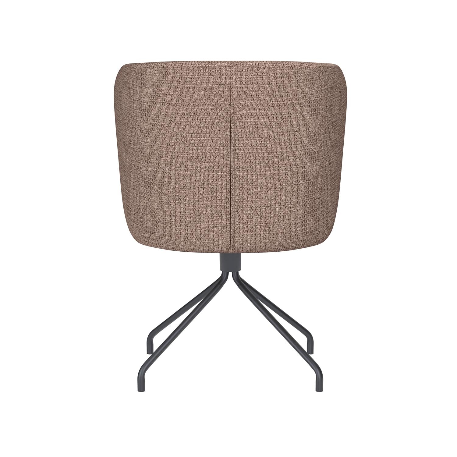 Stuhl Stan Spider Swivel in Taupe präsentiert im Onlineshop von KAQTU Design AG. Stuhl ist von White Label Living