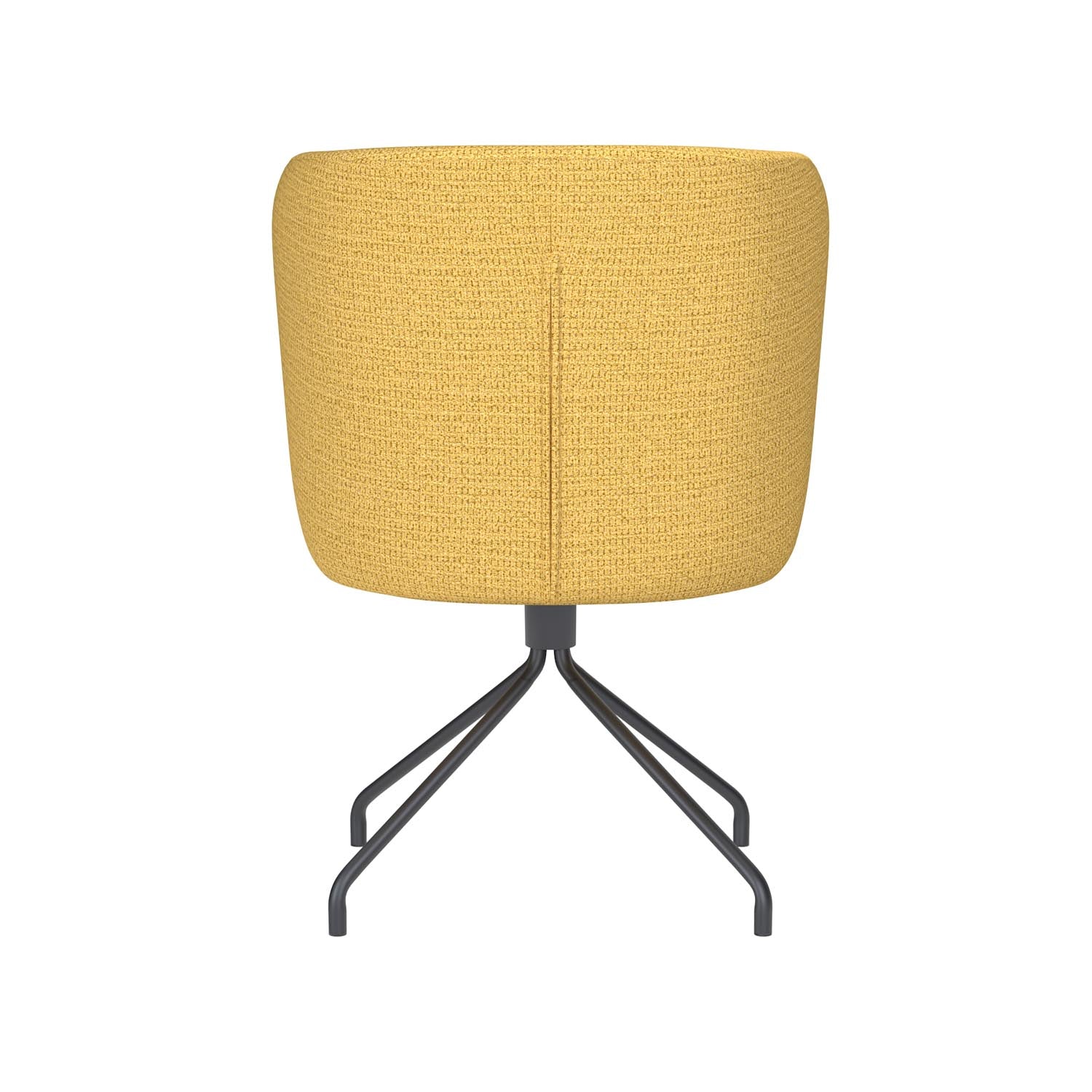 Stuhl Stan Spider Swivel in Ochre präsentiert im Onlineshop von KAQTU Design AG. Stuhl ist von White Label Living