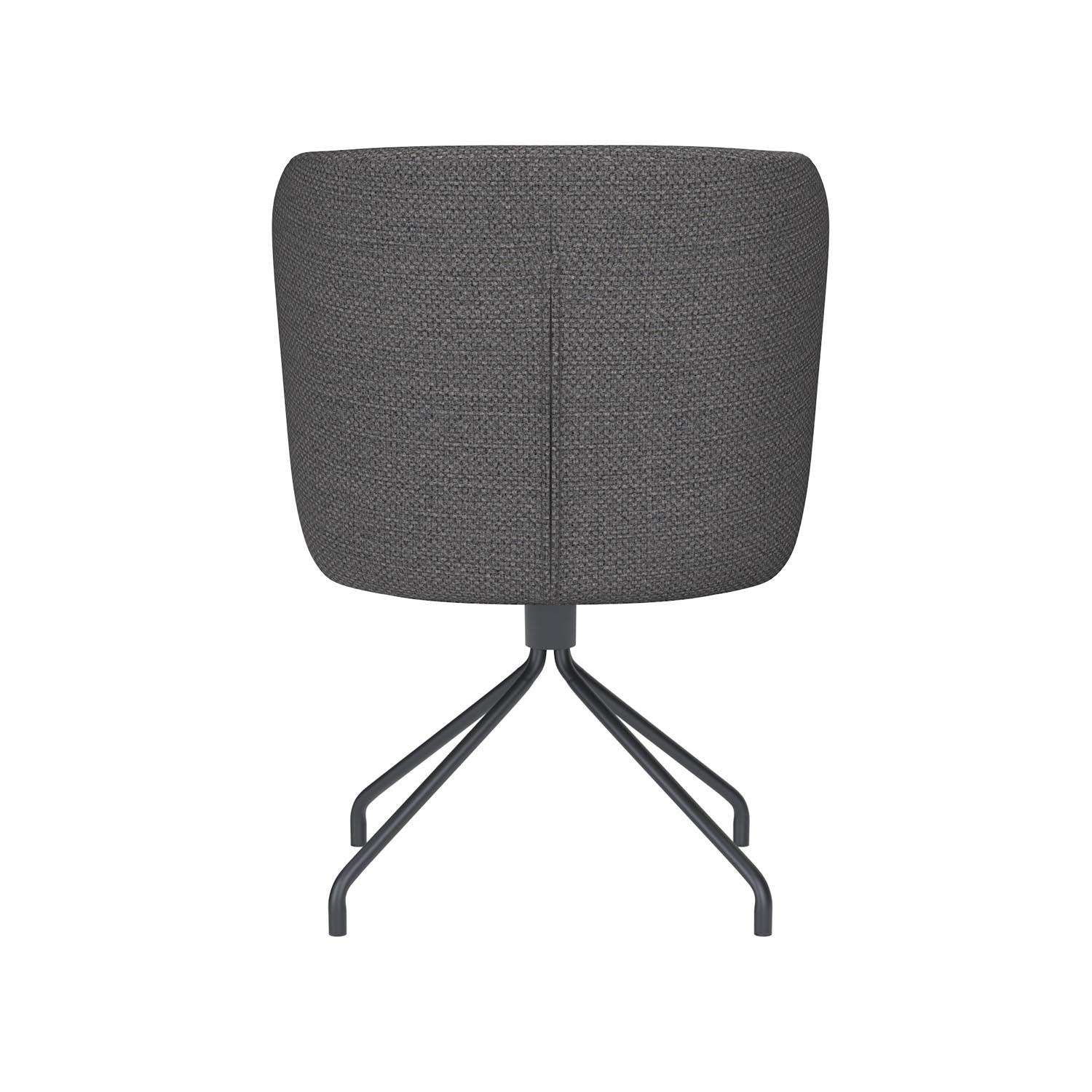 Stuhl Stan Spider Swivel in Grau präsentiert im Onlineshop von KAQTU Design AG. Stuhl ist von White Label Living