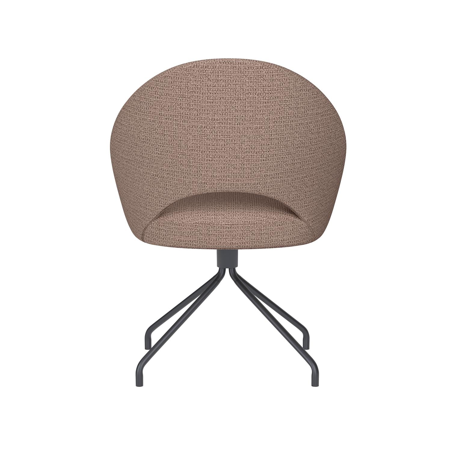 Stuhl Mick Spider Swivel in Taupe präsentiert im Onlineshop von KAQTU Design AG. Stuhl ist von White Label Living